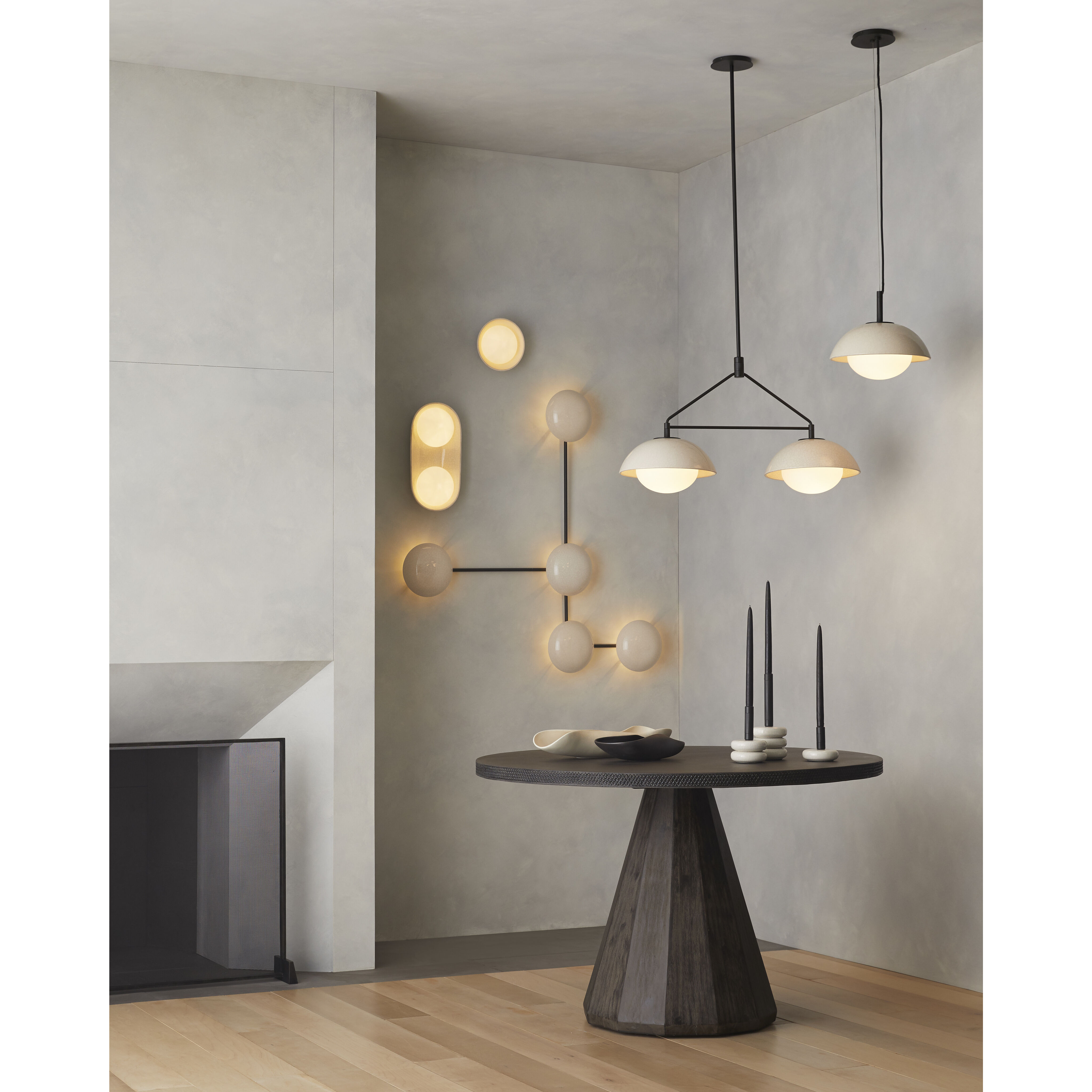 Glaze Linear Pendant Ceiling Light